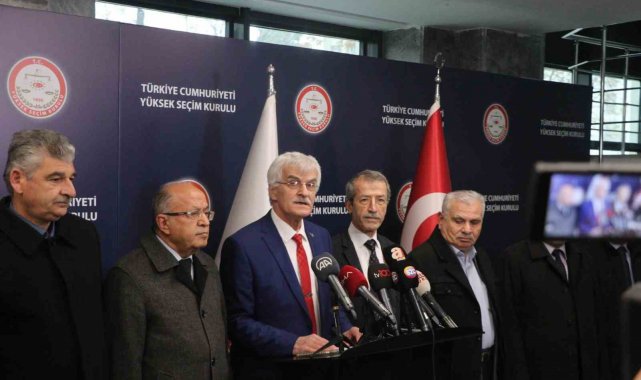 Millet Partisi, Yüksek Seçim Kurulu'na (YSK) Millet İttifakı'nın is...