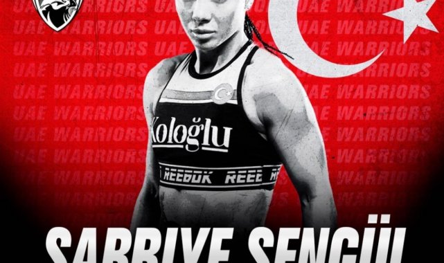 MMA (Karma dövüş) dövüşçüsü Sabriye Şengül, Abu Dhabi'deki UAE Warriors...