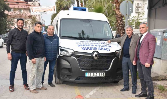 Muğla Dalyan'da bulunan Su Ürünleri Kooperatifi deprem bölgesindeki afe...