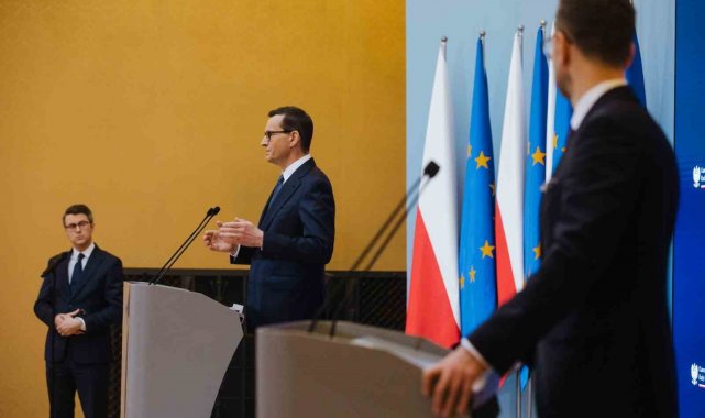 Polonya Başbakanı Mateusz Morawiecki, Avrupa Konseyi kararıyla Ukrayna'...