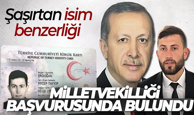 Recep Tayyip Erdoğan, Nevşehir’den milletvekili adaylık başvurusunda bulundu
