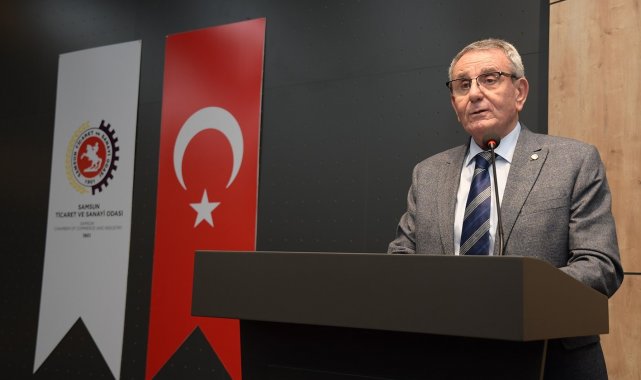 Samsun Ticaret ve Sanayi Odası (TSO) Yönetim Kurulu Başkanı Salih Zeki Murz...