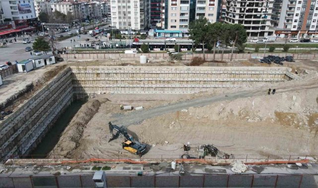 Samsun'da 29 bin metrekare alan üzerine yapımı devam eden 700 milyon TL...