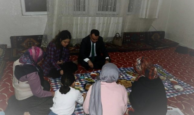 Siirt Vali Vekili Muhammed Sait Baytok ve eşi Merve Baytok, kentte misafir ...