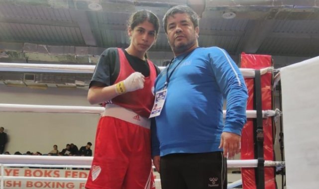 Türkiye Ferdi Boks Şampiyonası'nda Elazığ Belediyespor Kulübü'nün 3...