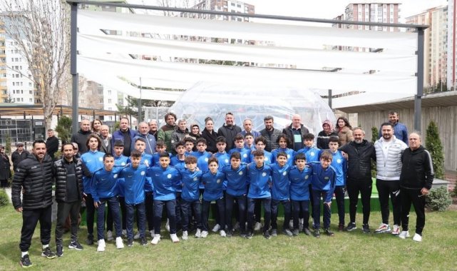 U-14 Türkiye Şampiyonası'nda Kayseri'yi Mersin'de temsil eden T...