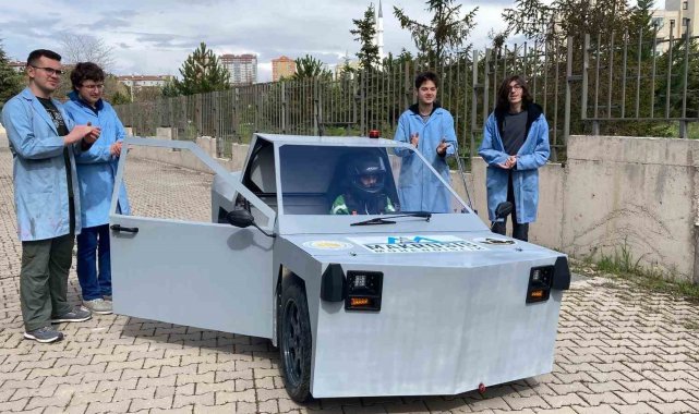 Ankara'da elektrikli araç üreten Cezeri Yeşil Teknoloji Mesleki ve Tekn...