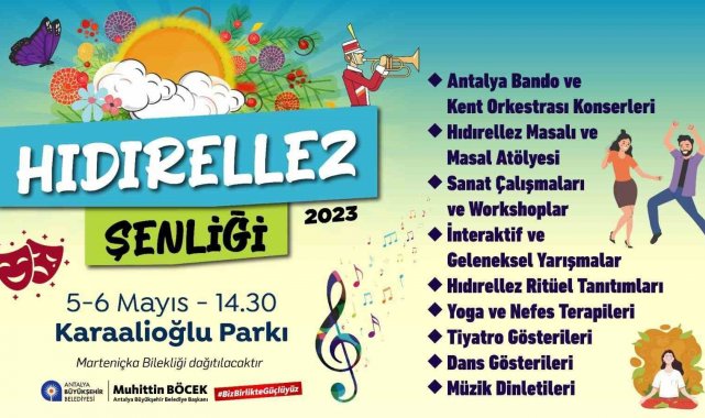 Antalya Büyükşehir Belediyesi Mayıs Ayı içerisinde düzenlenecek farklı etki...