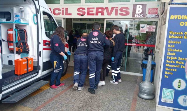 Aydın'ın Efeler ilçesinde iddialara göre alkol aldıktan sonra parkta sı...