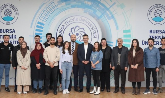 Bursa Teknik Üniversitesi (BTÜ) Rektörü Prof. Dr. Naci Çağlar bu yıl TEKNOF...