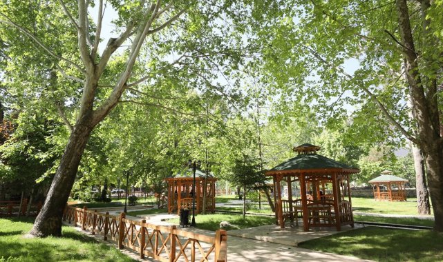 Amasya Belediye'sinin tamamen yenilediği Yeşil Yenice Sosyal Tesisleri ...