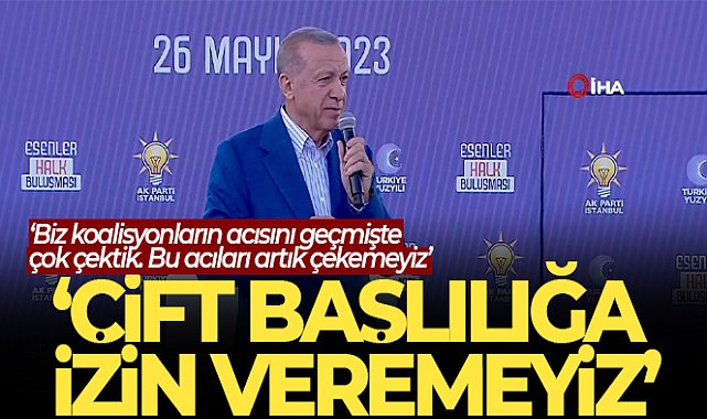 Cumhurbaşkanı Erdoğan'dan İmamoğlu'na tepki: 'Her şeyi bitirdin pazarcıyla kavgaya mı geldi sıra'