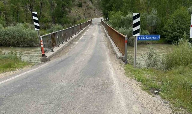 Giresun'un Çamoluk ilçesinde ekonomik ömrünü tamamlamış olan Ecel Köprü...