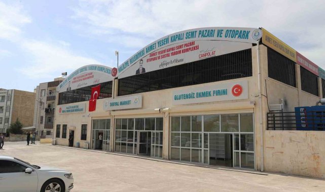 Haliliye Belediye Başkanı Mehmet Canpolat, yapımında sona gelinen Ahmet Yes...