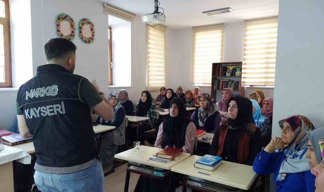 Kayseri İl Emniyet Müdürlüğü Narkotik Suçlarla Mücadele Şube Müdürlüğü ekip...