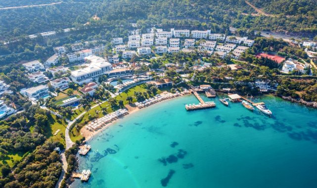 Muğla'nın Bodrum ilçesinin önemli tatil noktalarından birisi olan ve il...