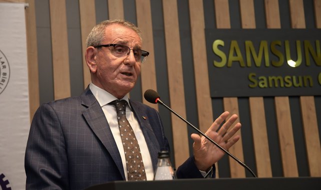 Samsun Ticaret ve Sanayi Odası(TSO) Yönetim Kurulu Başkanı Salih Zeki Murzi...