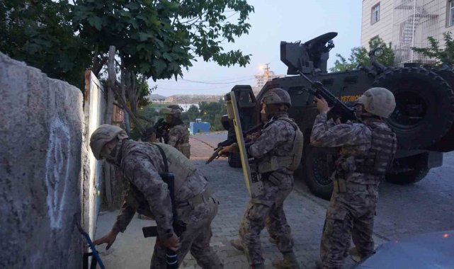 Şanlıurfa'da polis ve jandarma tarafından ortaklaşa düzenlenen Kökünü K...