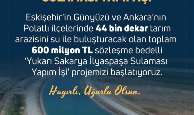 Tarım ve Orman Bakanı Prof. Dr. Vahit Kirişçi, Eskişehir'in Günyüzü ilç...