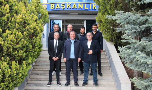 TSYD Ankara Şubesi Yönetim Kurulu, MKE Ankaragücü Kulüp Başkanı Faruk Koca&...