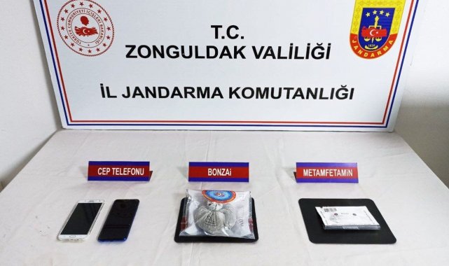 Zonguldak'ın Gökçebey ilçesinde jandarma ekipleri tarafından yapılan uy...