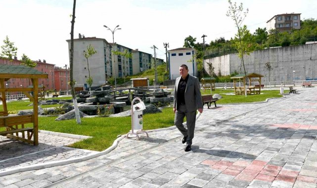 Alaplı Belediye Başkanı Nuri Tekin, Tepeköy Mahallesi'nde halkın hizmet...