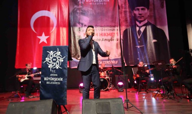 Aydın Büyükşehir Belediyesi, evrensel şairlerden Nazım Hikmet'i aramızd...