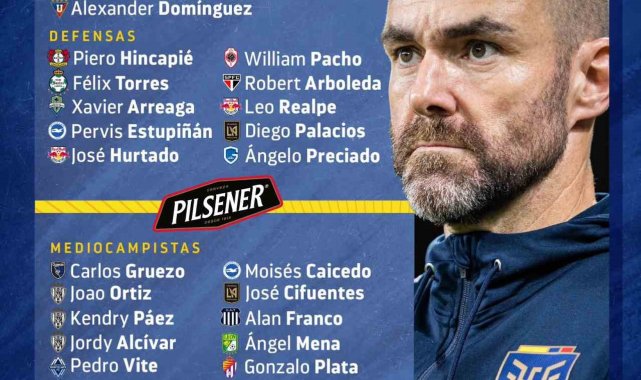 Fenerbahçeli forvet Enner Valencia, Ekvador Milli Takımı'nın aday kadro...