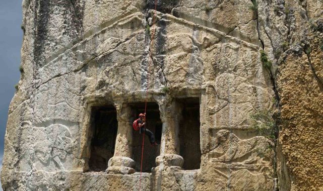 Kastamonu'nun Taşköprü ilçesinde Türkiye'de tek olma özelliği taşıy...