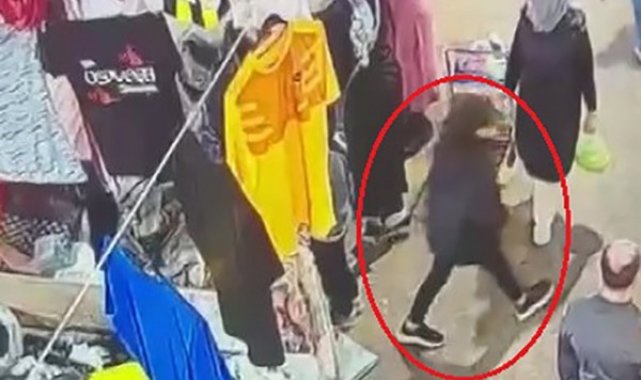 Kocaeli'nin İzmit ilçesinde bir kadın, hırsızlığa alet ettiği kız çocuğ...