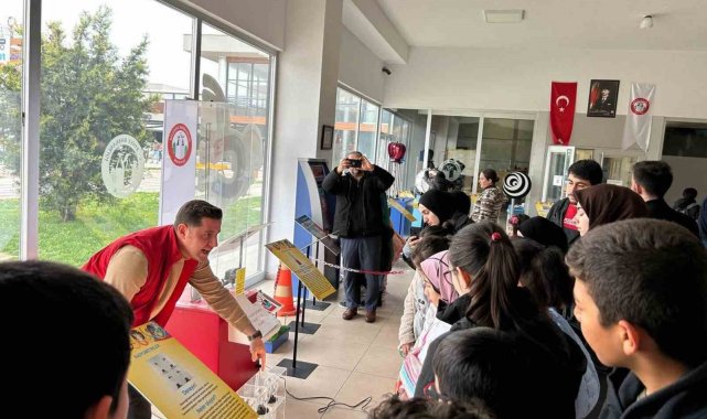 Menteşe Belediyesi Çocuk Bilim Parkı 1 yılda 21 bin 891 ziyaretçiyi ağırlad...
