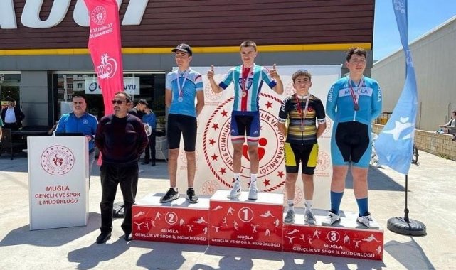 Muğla'nın Köyceğiz ilçesinden Muhammet Ali Şişman Okul Sporları Bisikle...