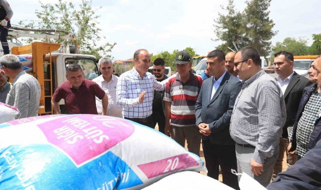 Pamukkale belediyesi, ilçede yaşanan afetin ardından etkilenen mahallelere ...