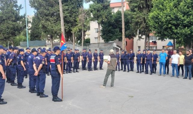 Tarsus İlçe Jandarma Komutanlığı ve bağlı birliklerde orman yangınlarıyla m...