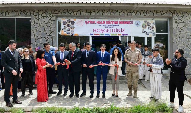 Van'ın Çatak ilçesinde 1-7 Haziran Hayat Boyu Öğrenme Haftası etkinlikl...