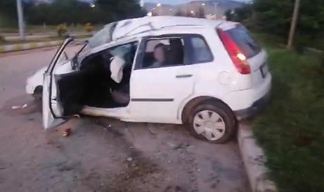 Yalvaç'ta trafik kazası: 2 yaralı