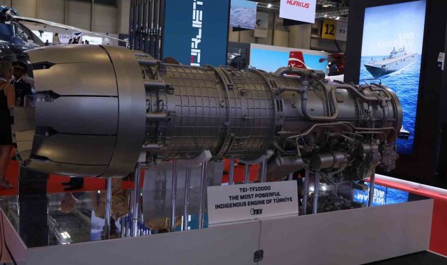 TUSAŞ Motor Sanayii AŞ (TEI), geliştirdiği yerli ve milli motorlarıyla İDEF...