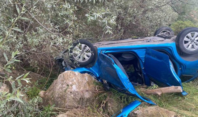 Yozgat'ın Sorgun ilçesinde meydana gelen trafik kazasında karı-koca hay...