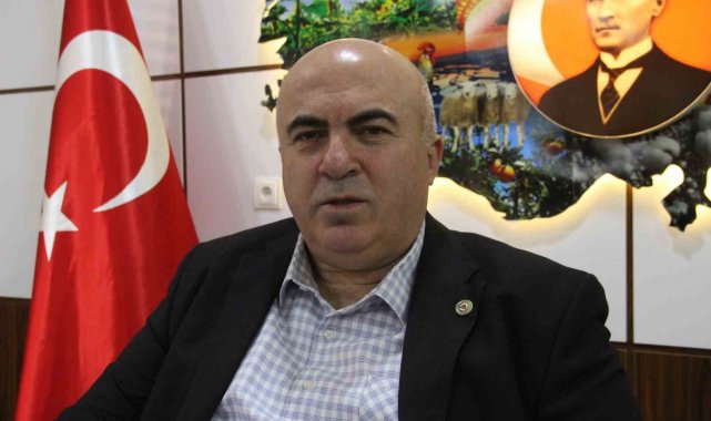 Karaman Ziraat Odası Yönetim Kurulu Başkanı Mehmet Bayram, çiftçinin ürünle...