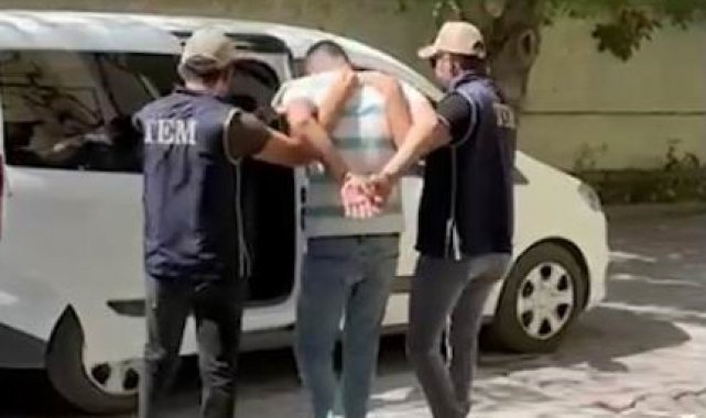 Konya'da polisin gerçekleştirdiği operasyonda, hakkında kesinleşmiş hap...