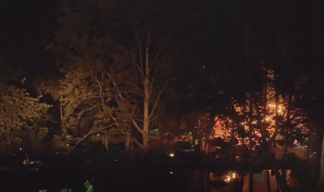 Adana'nın Aladağ ilçesinde doğaseverler hafta sonunu kurdukları çadırla...