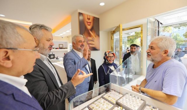 AK Parti İstanbul İl Başkanı Osman Nuri Kabaktepe ve milletvekilleri, Sanca...