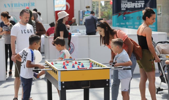 Antalya Büyükşehir Belediyesi tarafından düzenlenen 'HobiFest 2023'...