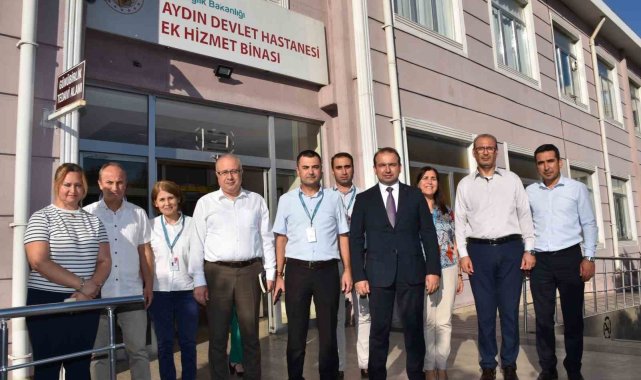 Aydın Sağlık Müdürü Dr. Eser Şenkul, Aydın Devlet Hastanesi2ni ziyaret eder...