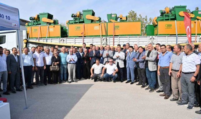 Balıkesir Büyükşehir Belediyesi, 10 milyon lira değerinde 25 adet tohum tem...