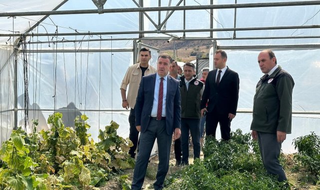 Bayburt Valisi Mustafa Eldivan, Bayburt Eko-Köy'de incelemelerde bulund...