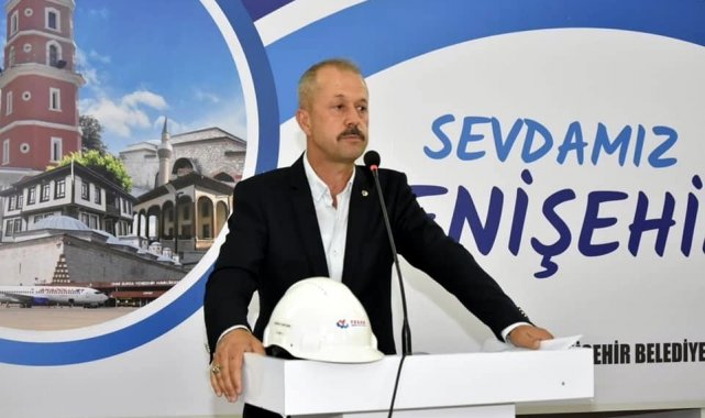 Bursa'nın Yenişehir ilçesinde çalışmaları devam eden 1,5 milyarlık sana...