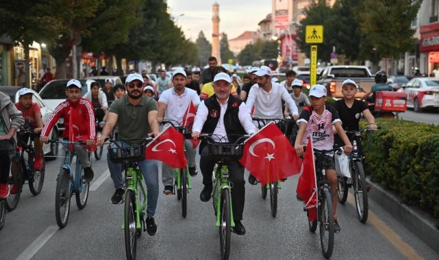 Çorum Belediyesi, Avrupa Hareketlilik Haftası'nı bisiklet turu etkinliğ...