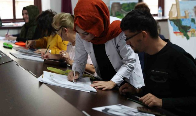 Denizli Büyükşehir Belediyesi Genç Denizli Kulüpleri bünyesinde bulunan res...