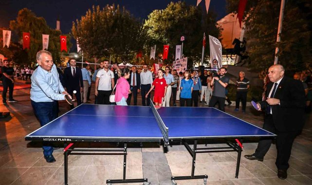 Denizli Büyükşehir Belediyesinin düzenlediği Avrupa Hareketlilik Haftası ku...